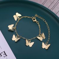 1 Piece Fashion Butterfly Alloy Women's Anklet main image 1