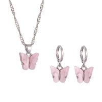 1 Set Simple Style Bow Knot Alloy Plating Women's Pendant Necklace sku image 8