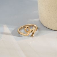 1 Piece Simple Style Geometric Metal Women's Rings sku image 1