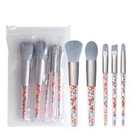 Fashion Artificial Fiber Acrylic Handle Makeup Brushes 1 Set sku image 2