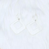 1 Pair Simple Style Geometric Arylic Stoving Varnish Women's Drop Earrings sku image 6