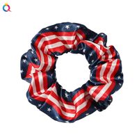 Fashion American Flag Cloth Printing Hair Tie 1 Piece main image 4