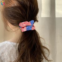 Fashion American Flag Cloth Printing Hair Tie 1 Piece main image 5
