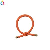 Simple Style Solid Color Rubber Band Metal Hair Tie 1 Piece main image 3