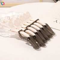 Women'S Casual Solid Color Plastic Iron Hair Clip sku image 11