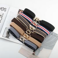 Fashion Solid Color Woven Fabric Women's Woven Belts 1 Piece main image 1