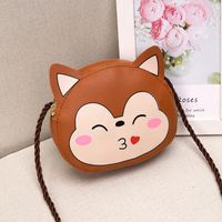 Unisex Animal Cartoon Pu Leather Zipper Kids Wallets sku image 3