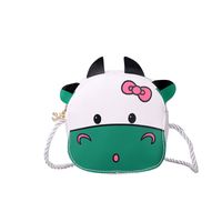 Girl's Cows Pu Leather Zipper Kids Wallets main image 2