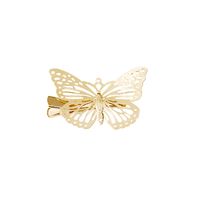 Women'S Fashion Butterfly Iron Plating Hollow Out Hair Clip sku image 1