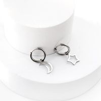 Fashion Star Stainless Steel Plating Earrings 1 Pair main image 5