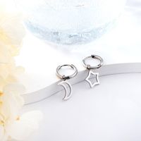Fashion Star Stainless Steel Plating Earrings 1 Pair main image 2
