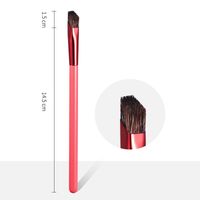 Fashion Solid Color Artificial Fiber Wood Eyebrow Brushes 1 Piece main image 3