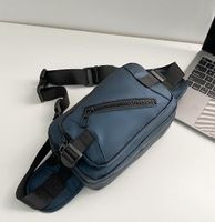 Men's Fashion Solid Color Oxford Cloth Waterproof Waist Bags sku image 3