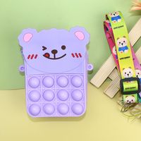 Kid's Cartoon Silica Gel Zipper Coin Purses main image 3