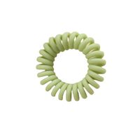 Simple Style Solid Color Resin Hair Tie main image 5