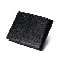 Men's Solid Color Pu Leather Open Coin Purses main image 2