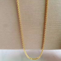 Simple Style Geometric Titanium Steel Plating Metal Necklace 1 Piece main image 4