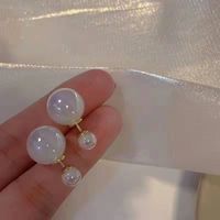 1 Pair Fashion Star Flower Imitation Pearl Alloy Inlay Rhinestones Women's Earrings sku image 31
