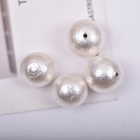 Fashion Solid Color Cotton Plating Jewelry Accessories 1 Piece sku image 3