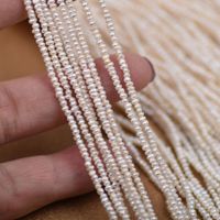 Ethnic Style Solid Color Baroque Pearls Beaded Necklace 1 Set sku image 1