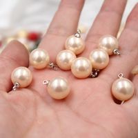 Sweet Solid Color Shell Plating Jewelry Accessories 1 Piece sku image 19