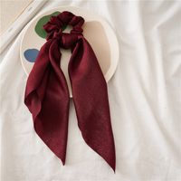 Fashion Solid Color Cloth Handmade Hair Tie 1 Piece sku image 3