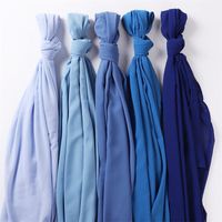 Women's Fashion Solid Color Rayon Cotton Linen Scarves main image 4