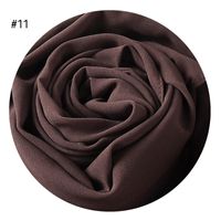 Women's Fashion Solid Color Rayon Cotton Linen Scarves sku image 10
