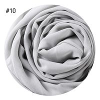 Women's Fashion Solid Color Rayon Cotton Linen Scarves sku image 9