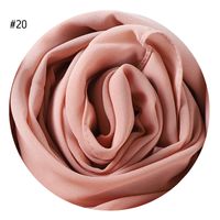 Women's Fashion Solid Color Rayon Cotton Linen Scarves sku image 17