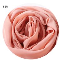 Women's Fashion Solid Color Rayon Cotton Linen Scarves sku image 16