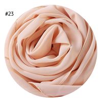 Women's Fashion Solid Color Rayon Cotton Linen Scarves sku image 20