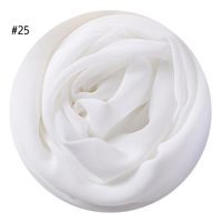 Women's Fashion Solid Color Rayon Cotton Linen Scarves sku image 22