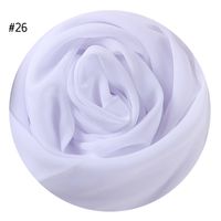 Women's Fashion Solid Color Rayon Cotton Linen Scarves sku image 23