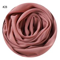 Women's Fashion Solid Color Rayon Cotton Linen Scarves sku image 71