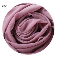 Women's Fashion Solid Color Rayon Cotton Linen Scarves sku image 28