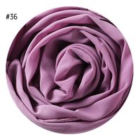 Women's Fashion Solid Color Rayon Cotton Linen Scarves sku image 32