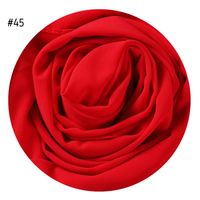 Women's Fashion Solid Color Rayon Cotton Linen Scarves sku image 41