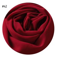 Women's Fashion Solid Color Rayon Cotton Linen Scarves sku image 38