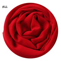 Women's Fashion Solid Color Rayon Cotton Linen Scarves sku image 40