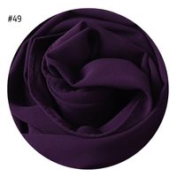 Women's Fashion Solid Color Rayon Cotton Linen Scarves sku image 45