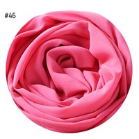 Women's Fashion Solid Color Rayon Cotton Linen Scarves sku image 42