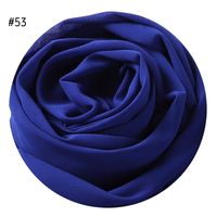 Women's Fashion Solid Color Rayon Cotton Linen Scarves sku image 49