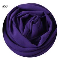 Women's Fashion Solid Color Rayon Cotton Linen Scarves sku image 46