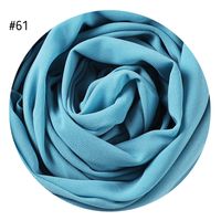 Women's Fashion Solid Color Rayon Cotton Linen Scarves sku image 56