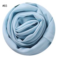 Women's Fashion Solid Color Rayon Cotton Linen Scarves sku image 60