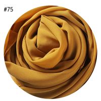 Women's Fashion Solid Color Rayon Cotton Linen Scarves sku image 69