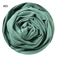 Women's Fashion Solid Color Rayon Cotton Linen Scarves sku image 64