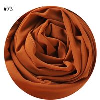 Women's Fashion Solid Color Rayon Cotton Linen Scarves sku image 68