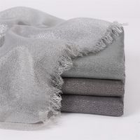 Women's Fashion Solid Color Rayon Cotton Linen Scarves main image 2